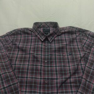 Fox Button Up Shirt X Large Long Sleeve